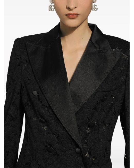 Dolce & Gabbana Black Coats & Jackets