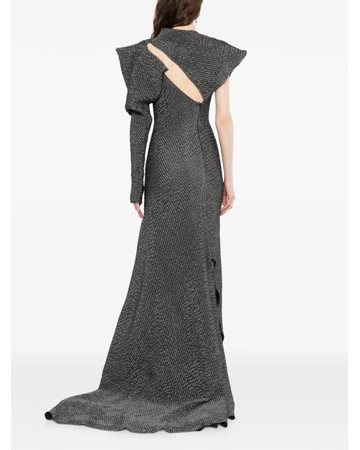 Maticevski Gray Lyra Gown