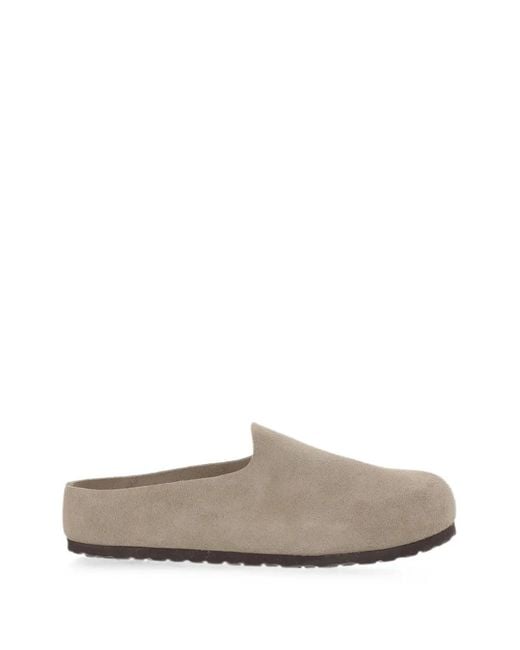 Birkenstock Gray Amsterdam Wrapped Mules