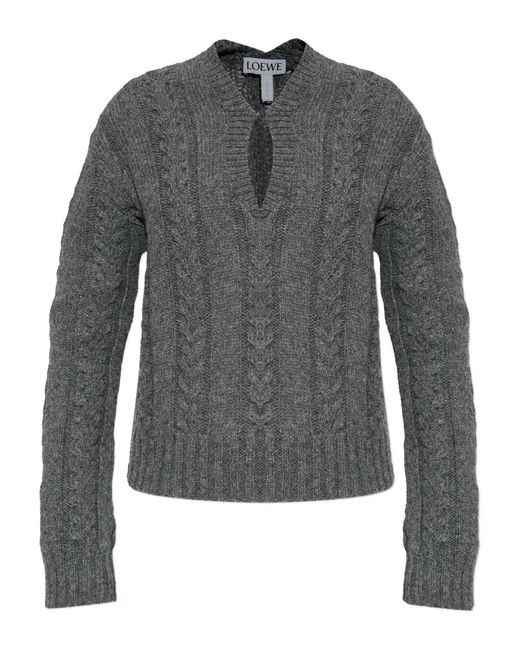 Loewe Gray Sweater