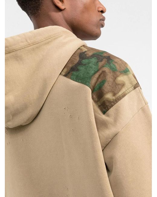 DSquared² Brown Logo-print Hoodie for men