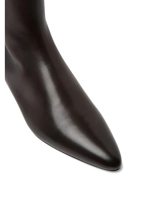 Botas con puntera en punta y kitten heel Marsèll de color Black