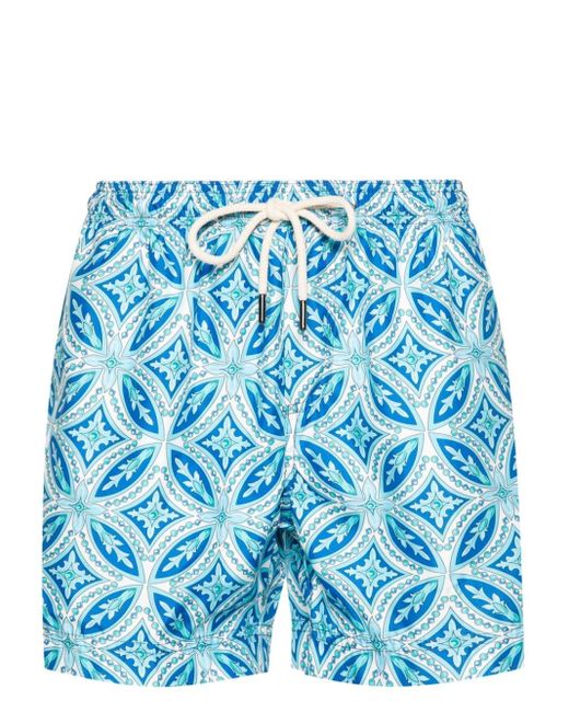 Peninsula Blue Tropea Swim Shorts for men