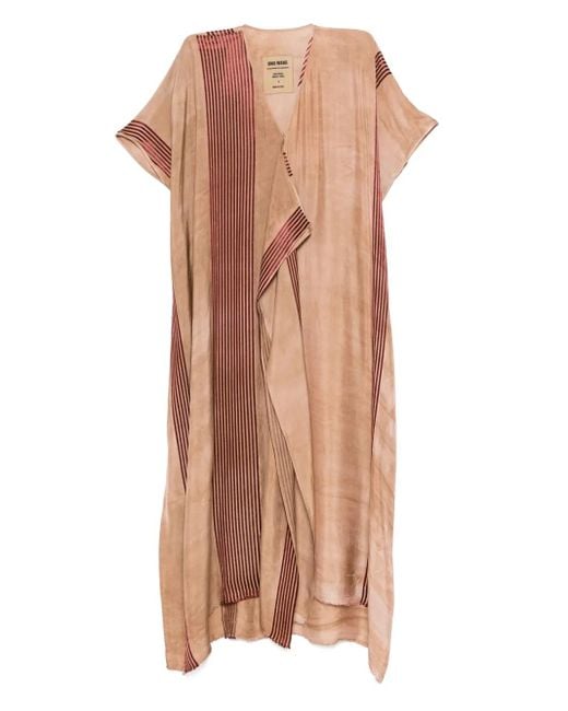 Uma Wang Pink Takla Midi Dress