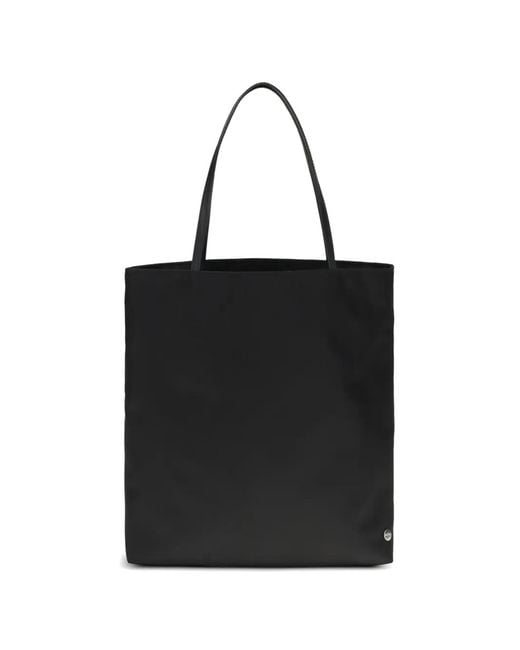 Valesque Black Satin Tote Bag