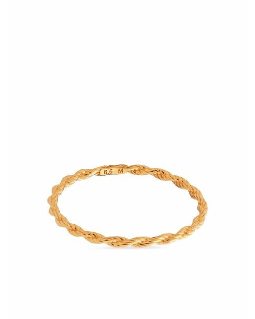 Monica Vinader Metallic Corda Skinny Ring