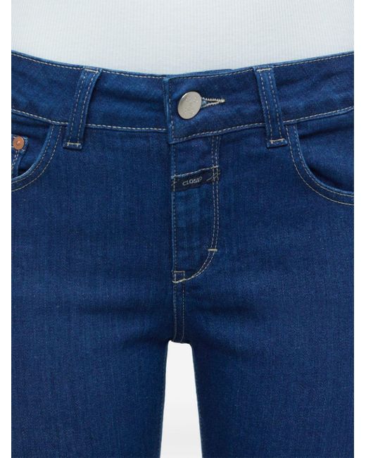 Closed Blue Baker Cotton Skinny Jeans