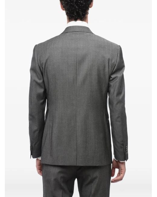 Corneliani Gray Single-Breasted Three-Piece Suit for men