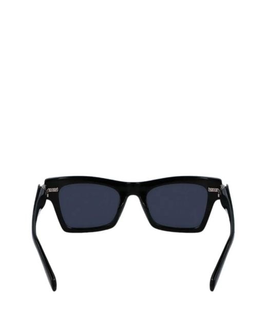 Ferragamo Blue Square Sunglasses