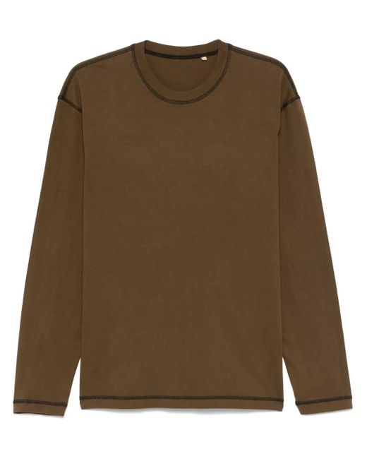 sunflower Brown Contrast T-Shirt for men