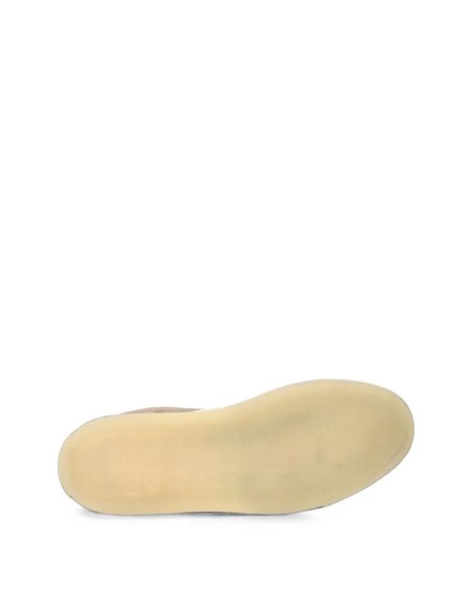 COPENHAGEN Natural Panelled Low-Top Sneakers