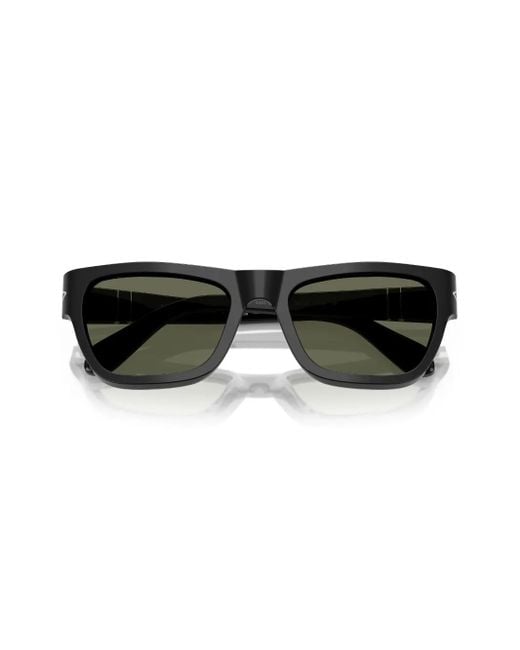 Persol Black Square-Frame Sunglasses