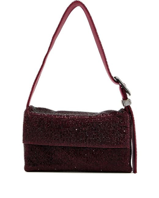 Benedetta Bruzziches Purple Vitty La Mignon Mini Shoulder Bag