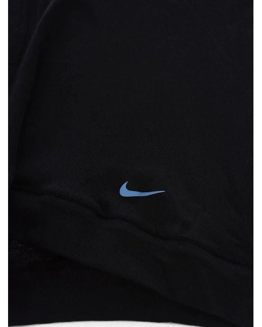Nike Black Logo-Waistband Stretch-Cotton Boxers for men