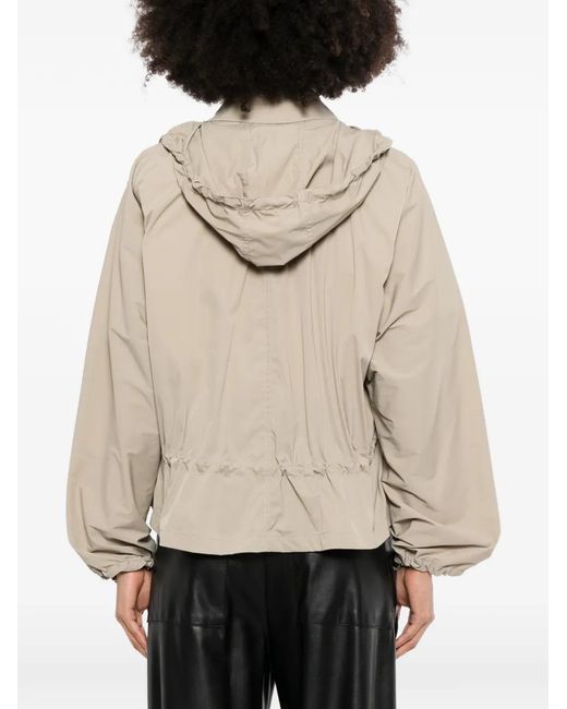 Burberry Natural Drawstring-Waist Jacket