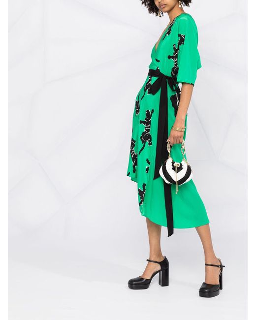 Diane von Furstenberg Panther-print 