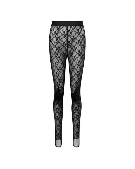 Pushbutton Gray Star-Patch Leggings