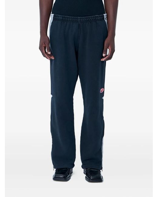GREG ROSS Blue Coast Track Trousers for men