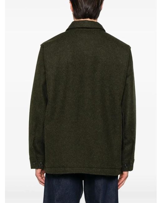 Filson Green Mackinaw Cruiser Shirt Jacket for men