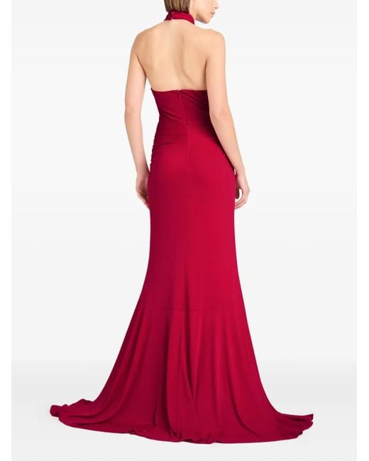 Robe Longue Nouée À Dos Nu Cinq À Sept en coloris Red