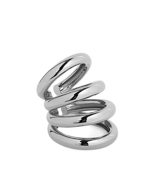 Rabanne Gray Multi-Ring Earcuff
