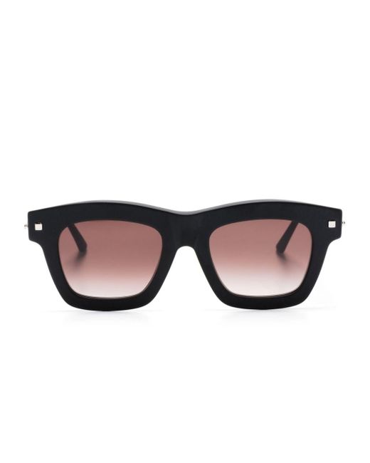 Kuboraum Black J2 Rectangle-frame Sunglasses