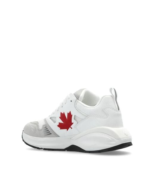 Sneakers Dash di DSquared² in White