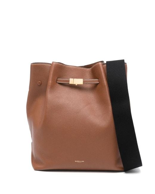 DeMellier London Brown New York Bucket Bag