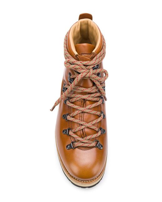 Woolrich Rubber Mountain Boots in Brown for Men | Lyst