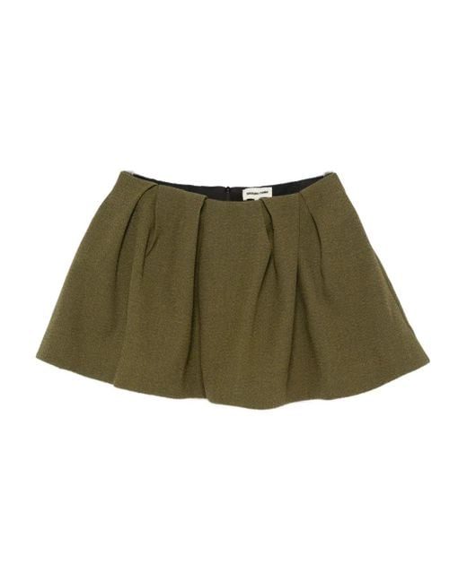 ShuShu/Tong Aライン ミニスカート Green
