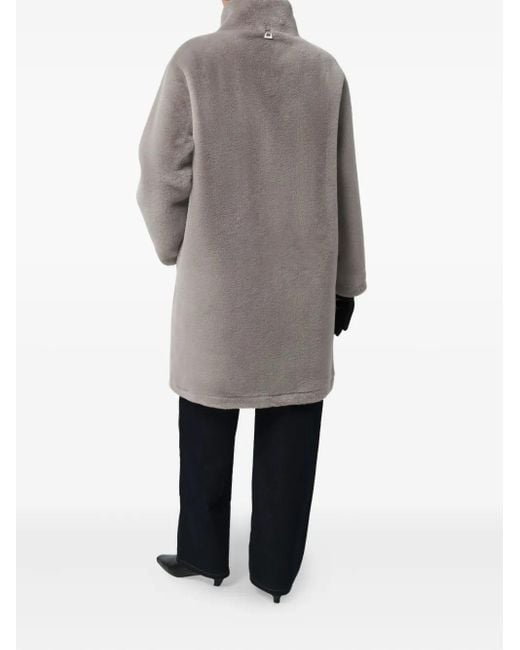 Cappotto Blair Con Collo A Imbuto di Apparis in Gray