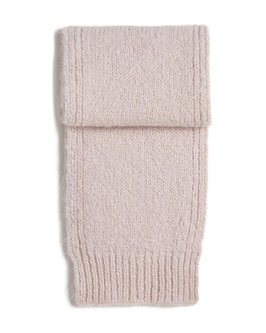 Jil Sander ロゴパッチ スカーフ Pink