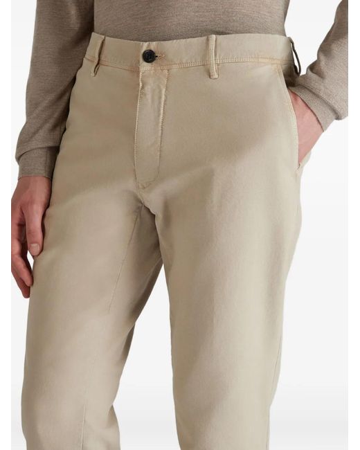Incotex Natural Tricochino Straight Trousers for men