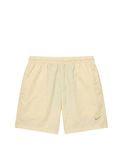 Nike Natural Nocta Logo-Patch Shorts for men