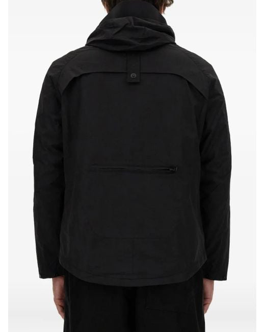 JG1 Black Zip-Fastening Jacket for men