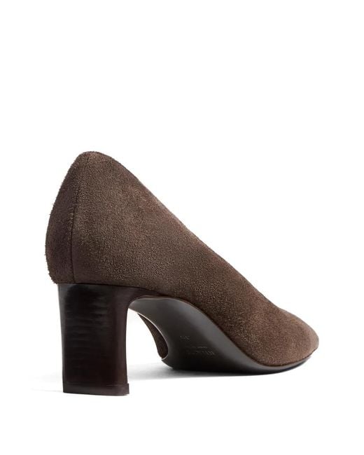 Khaite Brown Cecilia Pumps