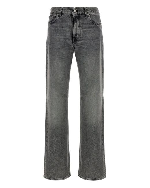 Jeans Korea Con Cinque Tasche di Haikure in Gray