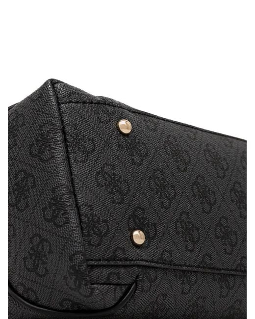 Guess Black Dea 4G-Logo Tote Bag