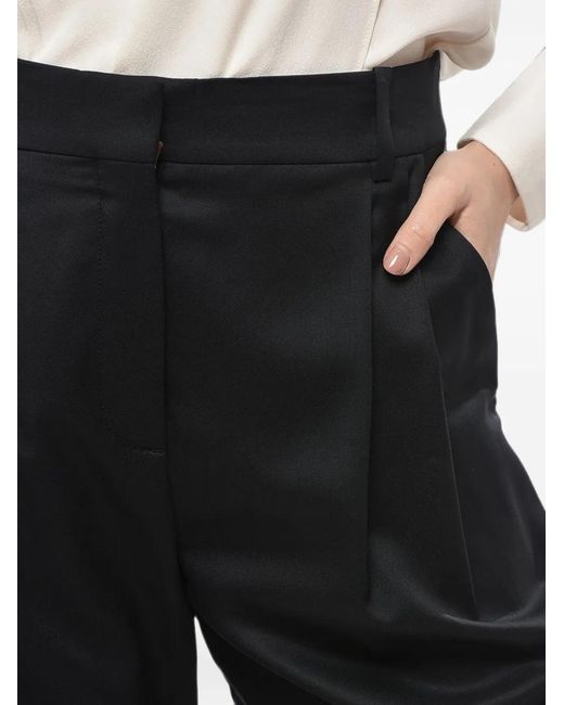 Stella McCartney Black Dawson Pleated Trousers