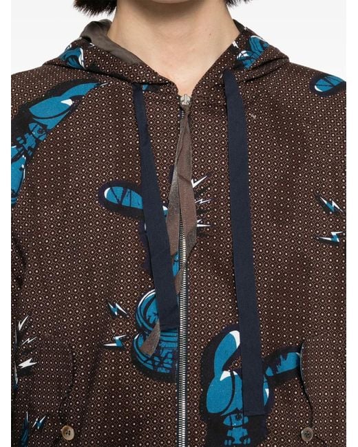 Midorikawa Black Drawstring Detailing Jacket for men