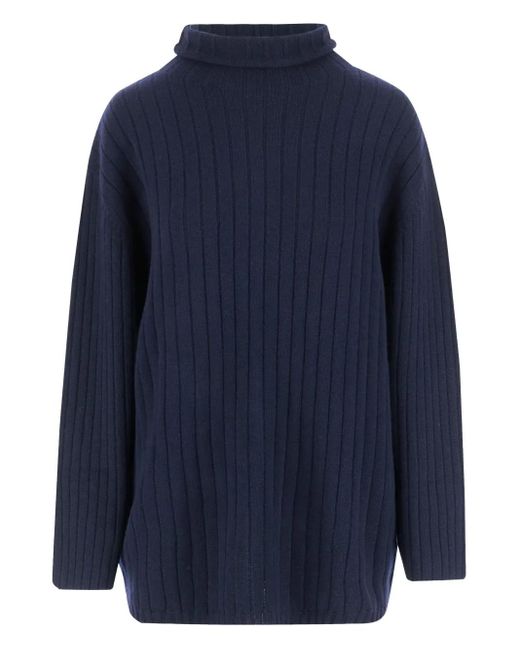 Jersey con cuello alto Aspesi de color Blue