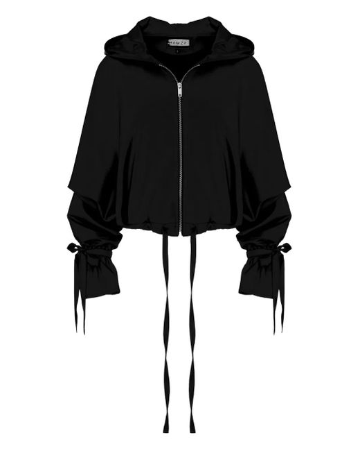Hamza Black Swan Hoodie