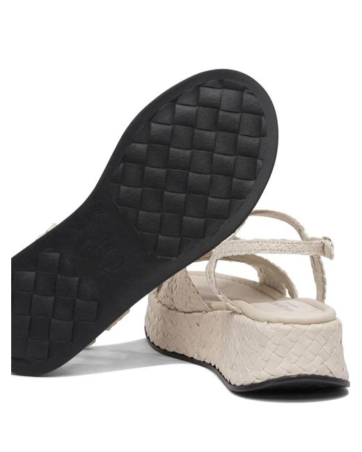 Toni Pons Green 95Mm Interwoven Leather Sandals
