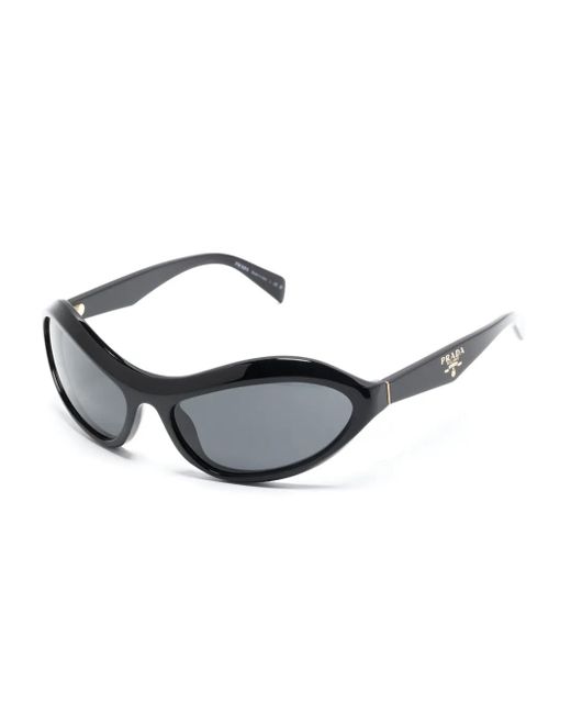 Prada Gray Cat-Eye Sunglasses