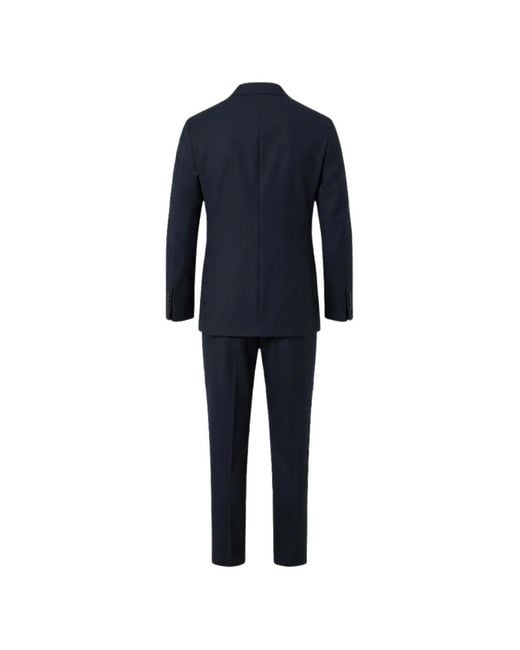 Franzese Collection Blue Beckham Double-Breasted Suit for men