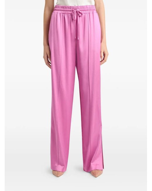 Cinq À Sept Pink Damoni Drawstring Split Trousers