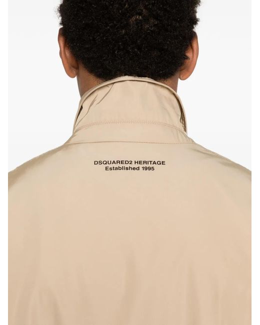 DSquared² Natural Zip-Up Jacket for men
