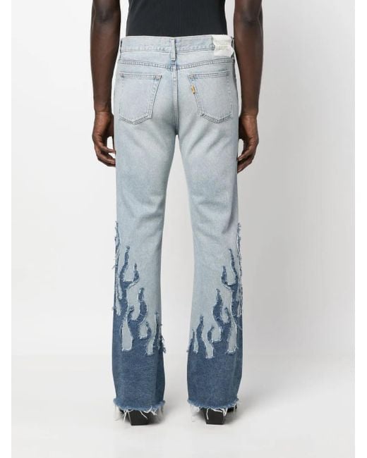 GALLERY DEPT. Blue La Blvd Flared Jeans for men