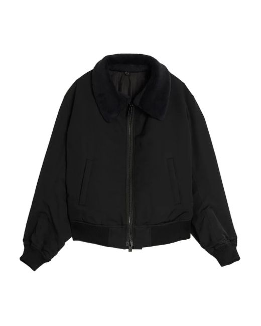 Giacca Con Zip di Yohji Yamamoto in Black da Uomo
