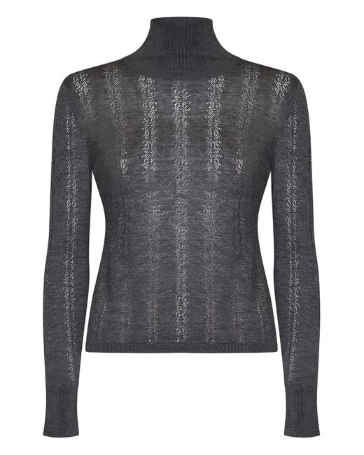 Max Mara Gray Sweaters